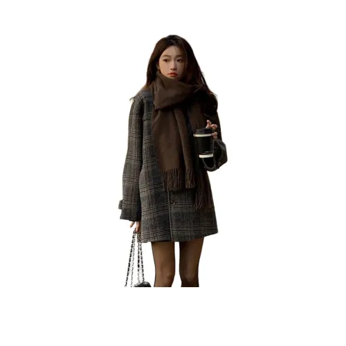 LANGQING Изображение Цвет Подарок Wave Прозрачный Бренд Наклеенный Женское Пальто