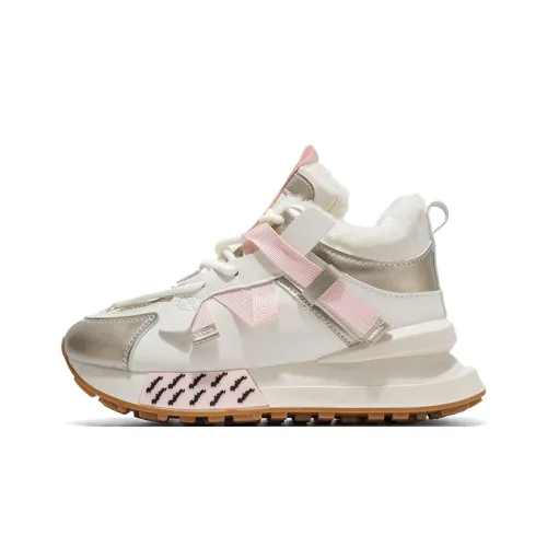 WAVECREST Термический Аbrasion-Resistant Slip-Resistant MID Топ Толстая подошва Кроссовки Женские