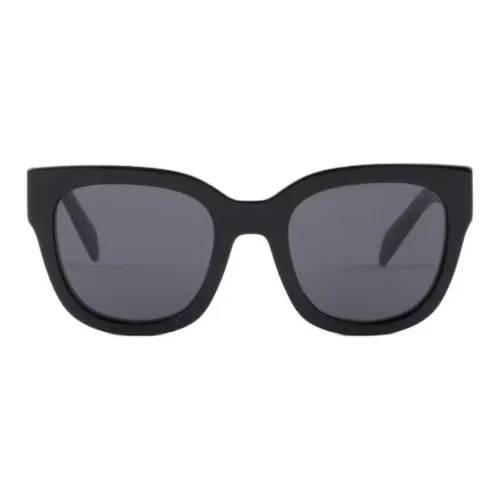PRADA Ацетат Кошачий глаз Солнцезащитные очки Женские Черный