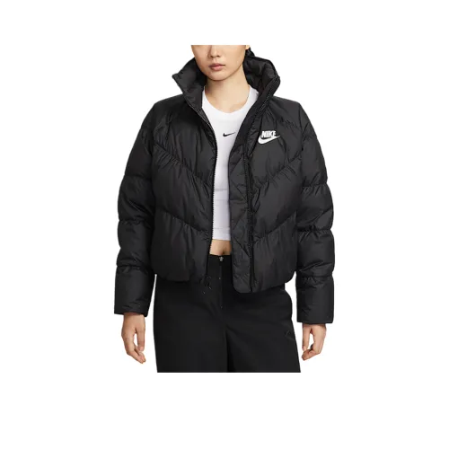 nike Черный Женские Пуховики