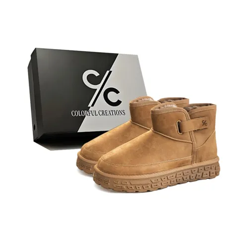 Colorful Creations Термический Увеличивающий Высоту Устойчивый к Износу Противоскользящий Короткий Снегобут Мужской