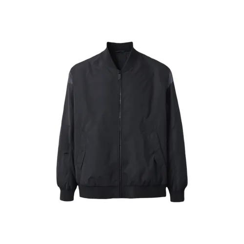 H 75 Черный Стандартный Мужской Куртки