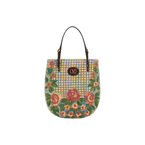 Valentino Vlogo Цветочный Вышивка Сумка через плечо Женская Многоцветная
