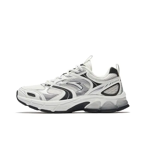 CHAOJIANTA Дышащие Кроссовки с Низким Верхом и Толстой Подошвой для Увеличения Высоты Мужские Белые Серебряные