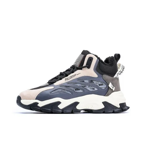 POLUDIYIPI Беговые кроссовки Мужской Черный Серый Белый