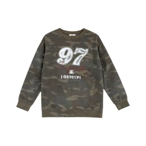 JOPPTI Камуфляж Женские Свитшоты