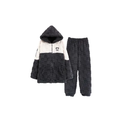 MADALLO Темно-серый Мужской Пижамный комплект