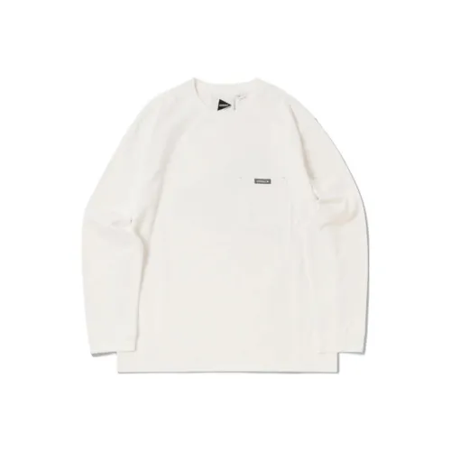 And Wander x GRAMICCI FW25 Backprint L S Tee T-Shirt Рубашка Унисекс