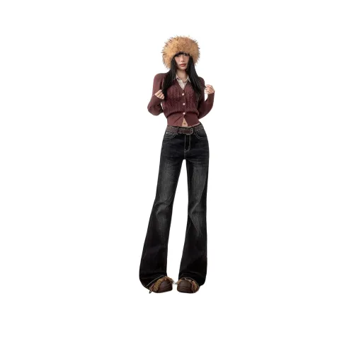 FLIM The Цвет OF The Модель'S Одежда относится к коричневым оттенкам женские джинсы