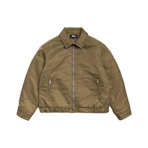 Stussy Праздник FW25 Праздник Коллекция Куртка с капюшоном на молнии унисекс