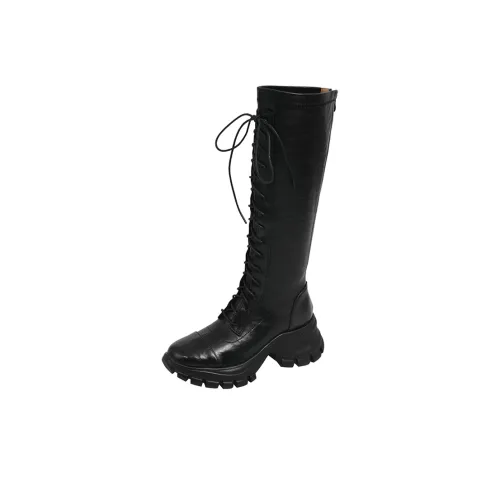 Yue Elsa Колено Высокие сапоги 7,5 см Женские