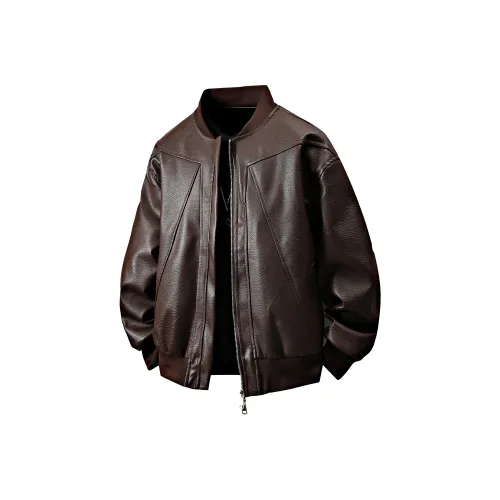 GOODHENLCE Кожа Куртка Пальто Унисекс