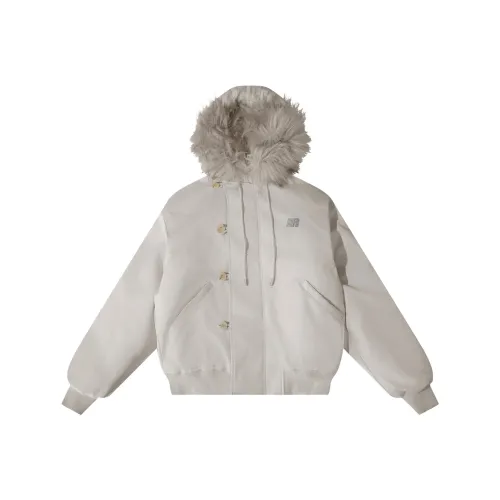 FDR Серебристо-серый унисекс пуховики