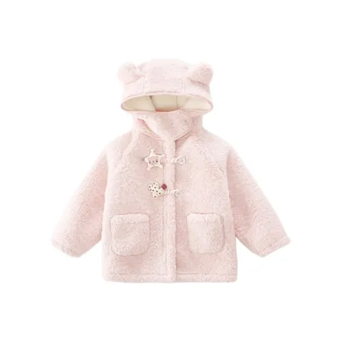 MUQINGQING Розовый KIDS Натуральный и искусственный мех