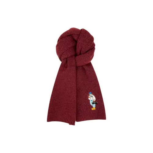 FREE RABBITⅡ Осенний Зимний Индивидуальный Универсальный Однотонный Термический Вязаные Шарфы Унисекс