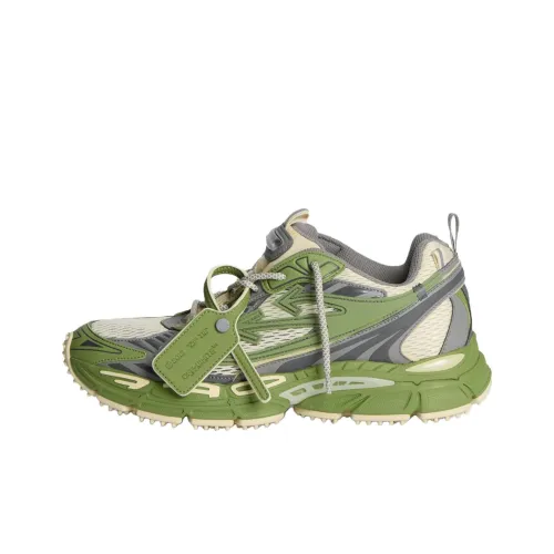 OFF Белый Be Правая сторона Спина Низкий Топ Повседневная обувь Мужская Травяной зеленый