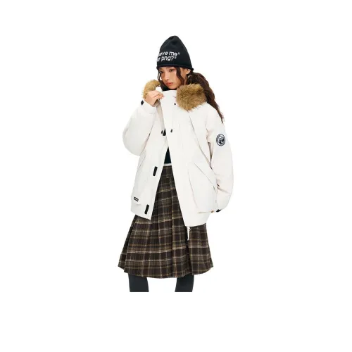 DIBINSAI STUDIO Хлопковый пуховик унисекс