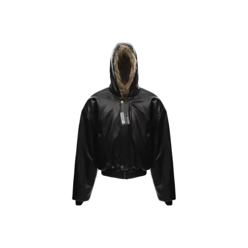 DAND Черный Унисекс Кожаные куртки