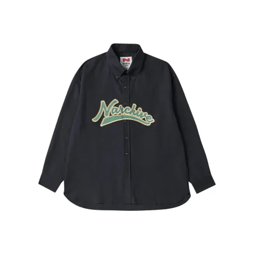 Beyond Closet Морской синий Унисекс Рубашки