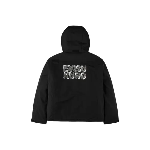 EVISU Мужские черные куртки