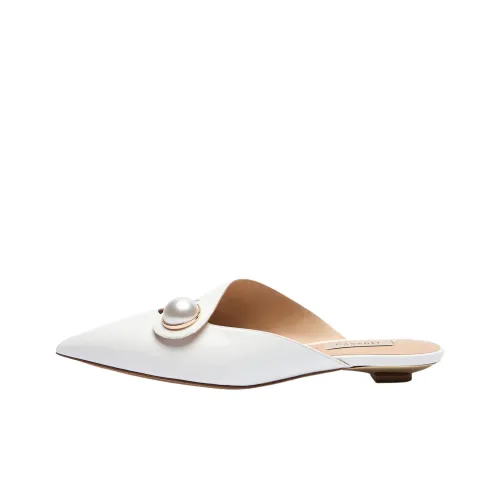 Casadei Blade противоскользящие домашние тапочки для женщин белые