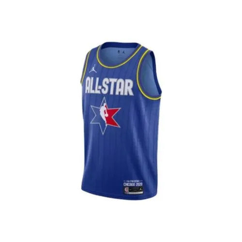 Jordan Баскетбольная Джерси Мужская Синяя