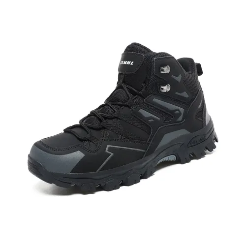JHCZC Амортизация Покрытие Отводящий влагу Высокий Топ Походная обувь Унисекс