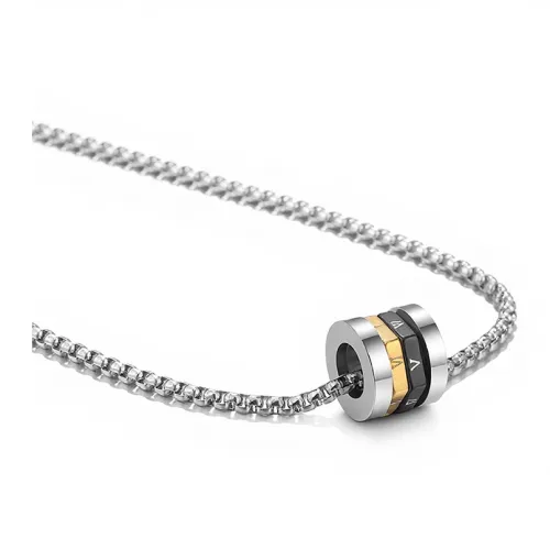 JianKai Титановые стальные ожерелья унисекс