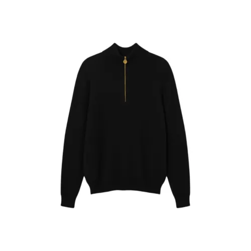 VERSACE Мужские черные свитеры