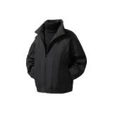 Черный с флисовой подкладкой