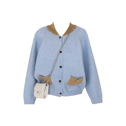 Udon House Синий Женский Трикотаж