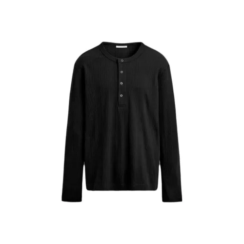 ZARA Мужские черные T-рубашки