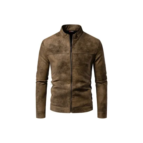 SWISS MILITARY Кожаная куртка унисекс