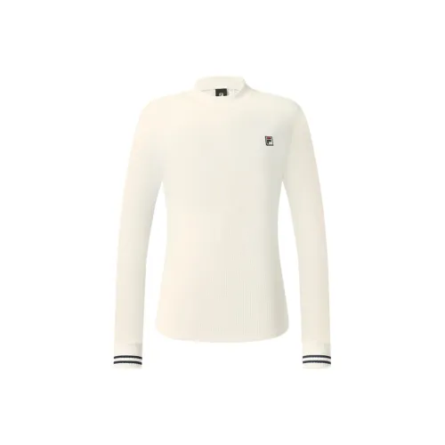 FILA Теннис T-рубашка Женская Белая