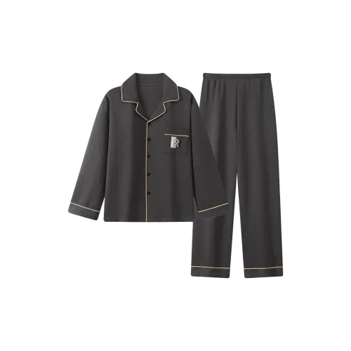 ЮЙЧЖАОЛИНЬ Pajama Комплект Осенний и Зимний Мужской