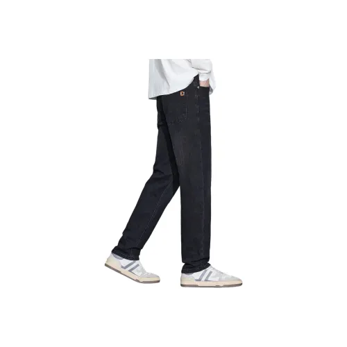 CHAORENBANG Черный [Стандартный] Мужские Джинсы