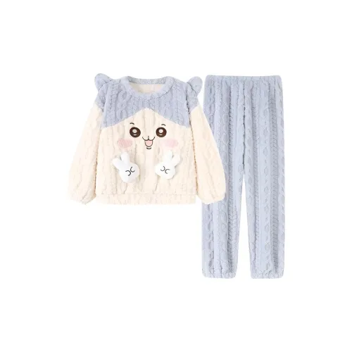 TLXT Синий Комплект Пижам Женские