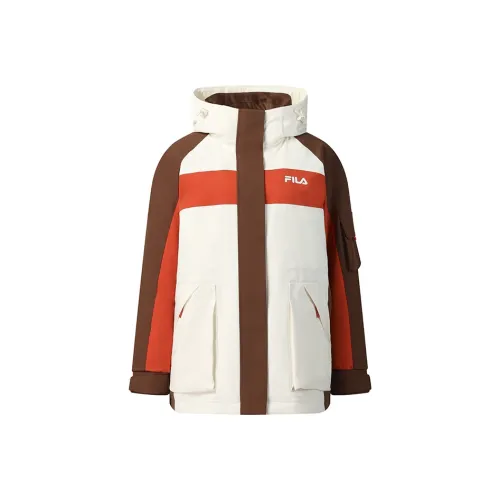 FILA ORIGINALE Пуховик Женские Mulan Коричневый