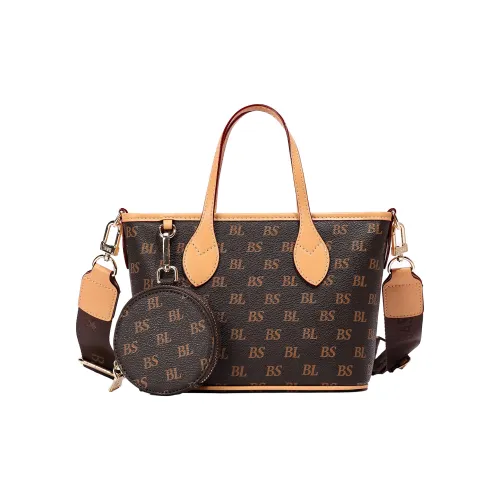 BASA BELA PVC Сумка Маленькая Женская Темно-Коричневая