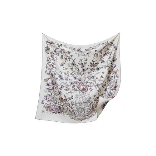 WENSLI Шарфы из шелка с тутовым шелком Женские