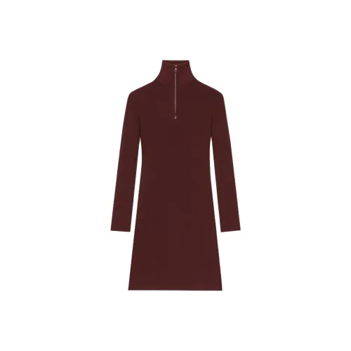 COURREGES Длинное платье с длинными рукавами женское