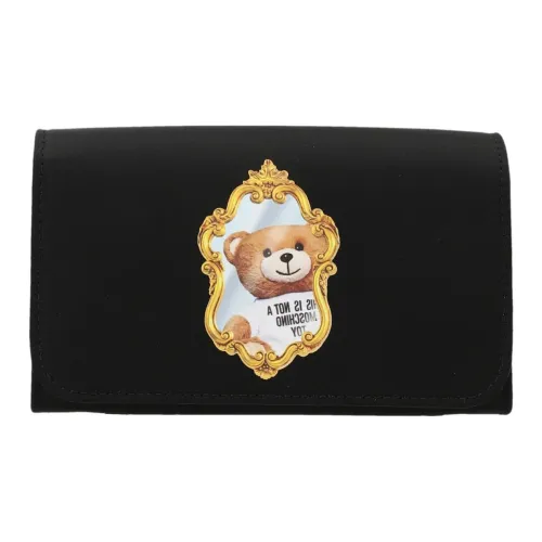 MOSCHINO Цепь Кошелек Сумка через плечо Сумка на плечо Женская Черная