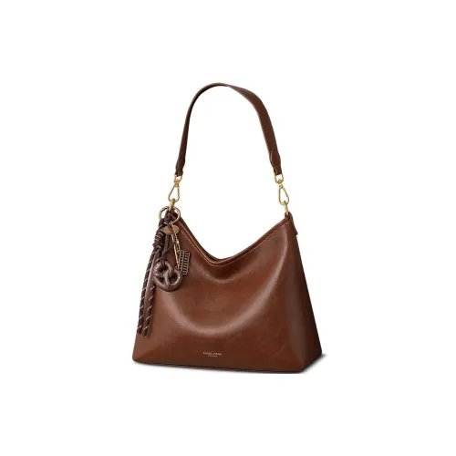 VINEY Сумка через плечо из коровьей кожи стандартная женская коричневая