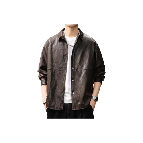 GUISE Унисекс Кожаные куртки