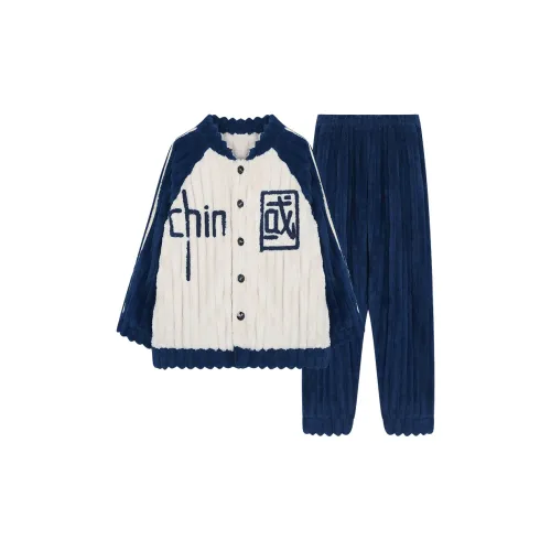 QIAONITONG Изображение Цвет Мужской Пижамный Комплект