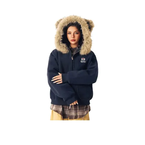 DEAR BETSY Темно-синий синий унисекс свитшоты