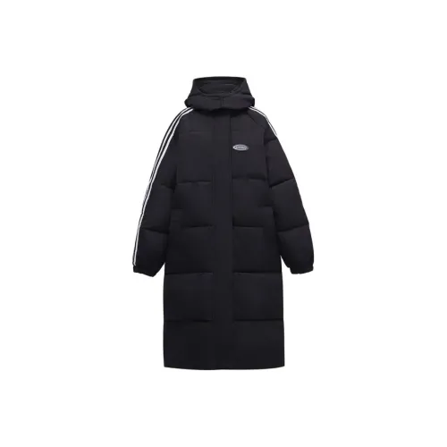 GUOZHEN Черный Женский пуховик