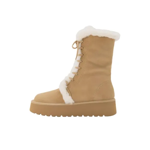 CHARLES KEITH Термостойкие Сноубутсы Женские Песочный