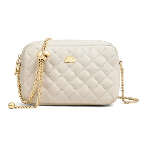 VINEY Карандаш SHIN Chan Коллаборация Карандаш SHIN Chan Коровья кожа Сумка через плечо Стандартный Женские Экрю