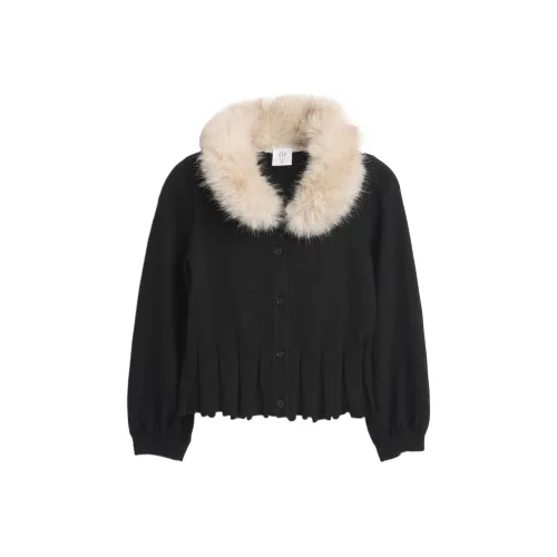 GAP Свитер Искусственный мех Ожерелье-чокер Кардиган Детский